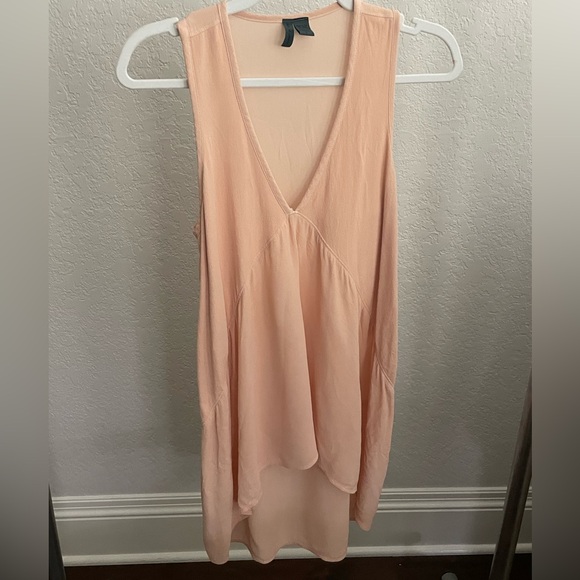 Anthropologie (LEFT OF CENTER) Peach Tunic-type Blouse, Size Small - Picture 10 of 10